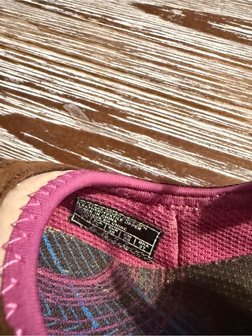 Skechers Womens Size 8 Compulsions Hitchhiker Brown Purple Leather Mesh Mary Jan - Picture 5 of 5